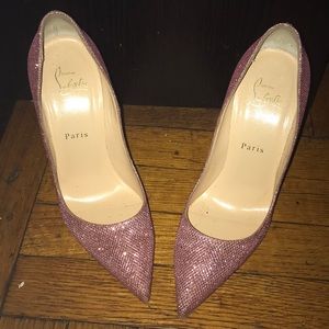 💕Be my valentine💕louboutin glitter so kate